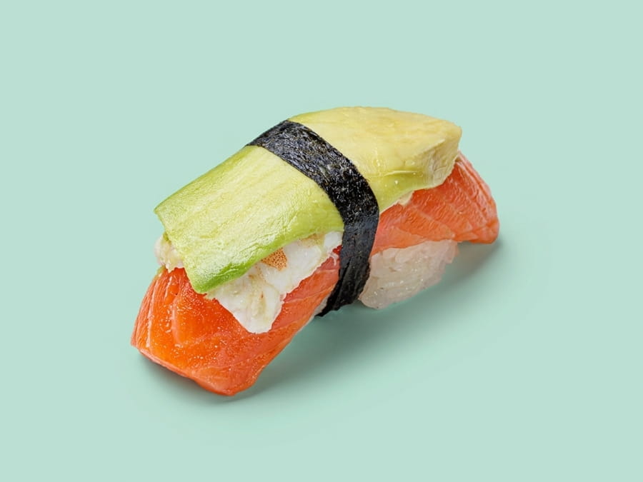 Суши с Креветкой и Сёмгой