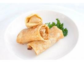 Блинчики с мясом и сметаной