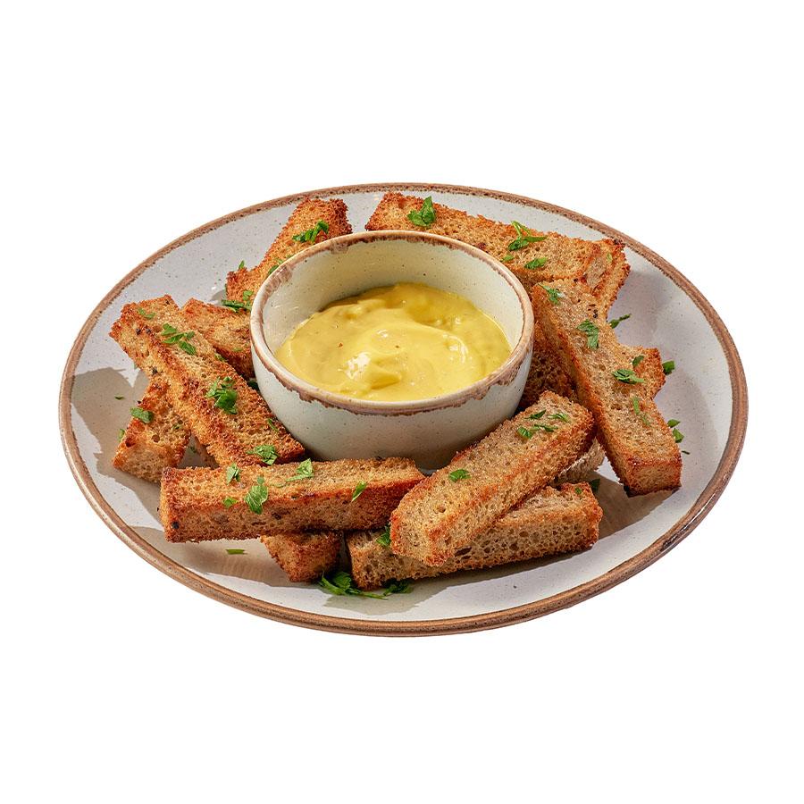 Запеченные гренки