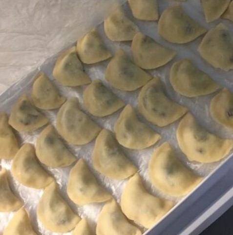 Вареники с картофелем постные