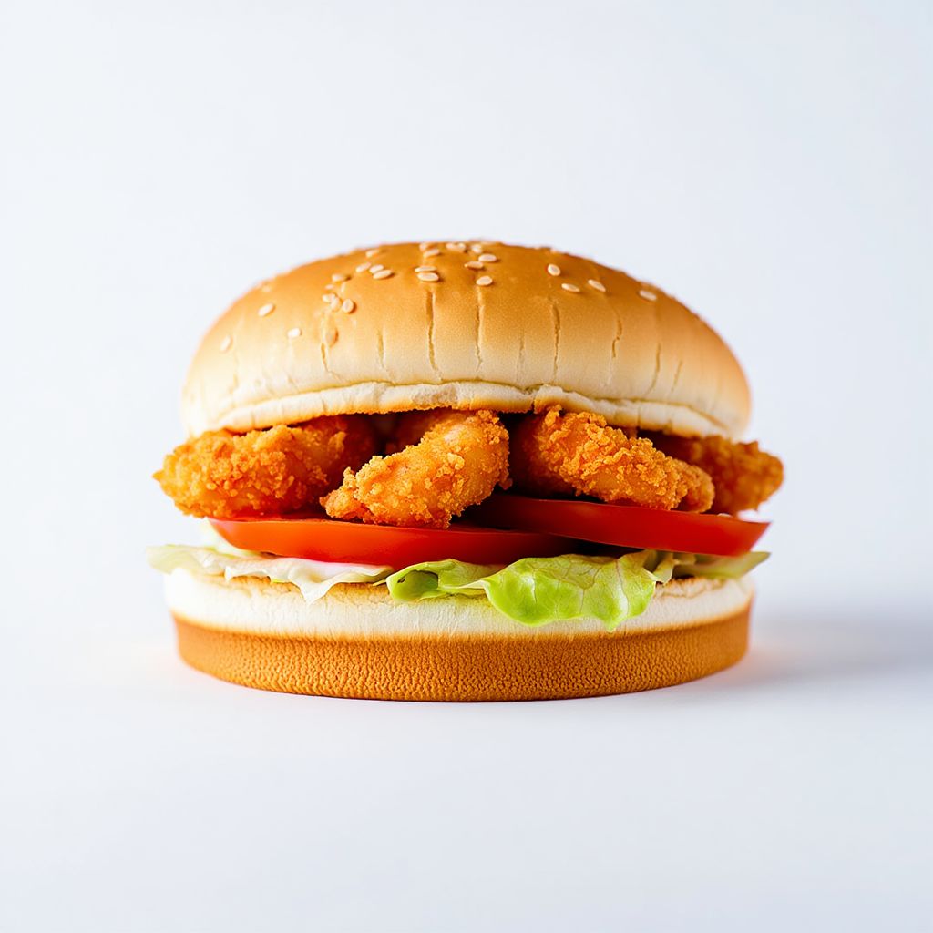 КРАБСБУРГЕР ДВОЙНОЙ ДАБЛ БУРГЕР С КРЕВЕТКАМИ