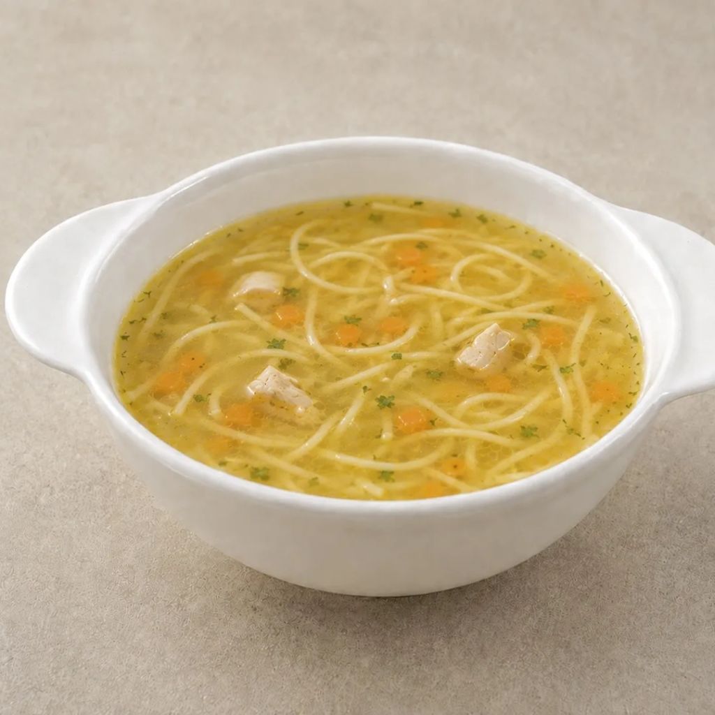 Суп лапша с курицей