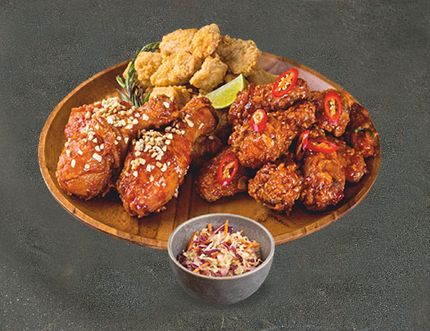 Сет №6. 3 вкуса: крылья, ножки, филе