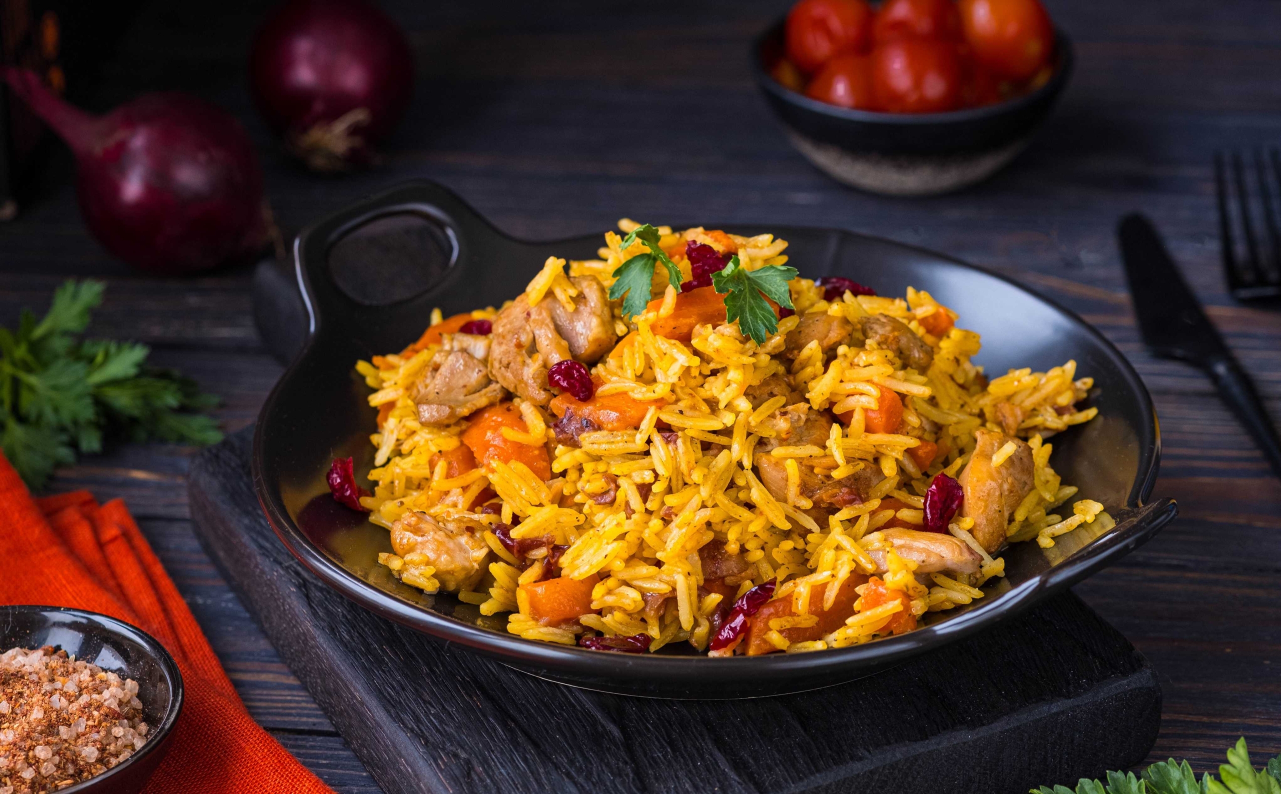 Плов с курицей