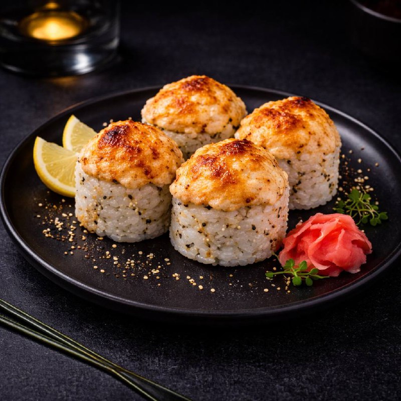 Запеченный Краб 4 кусочка.