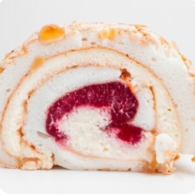 Меренговый рулет Малина-Маракуйя 150г