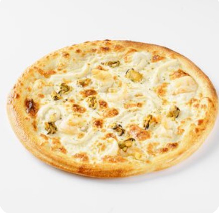 Пицца с морепродуктами 