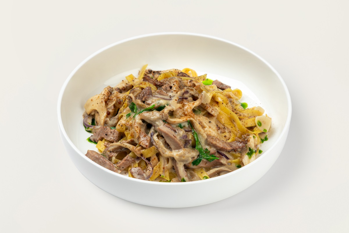 Паста с языком