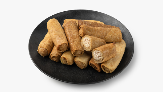 Семейная порция блинчиков с ветчиной и сыром (12 шт)