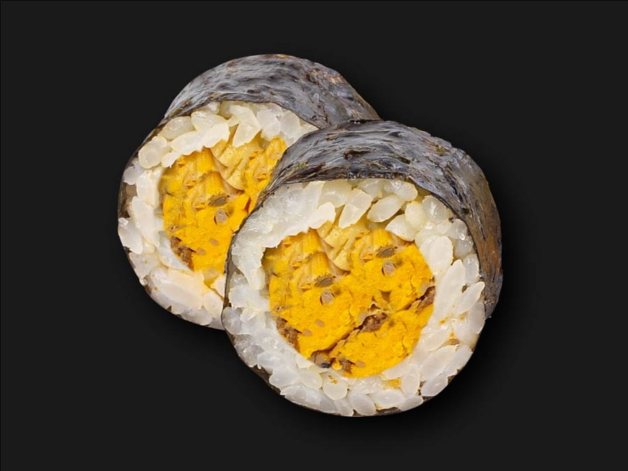 Ролл с мидиями