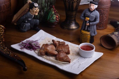 Шашлык из свиной шеи