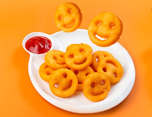 Картофельные смайлы