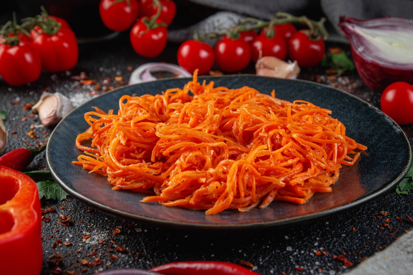 Морковь по-корейски