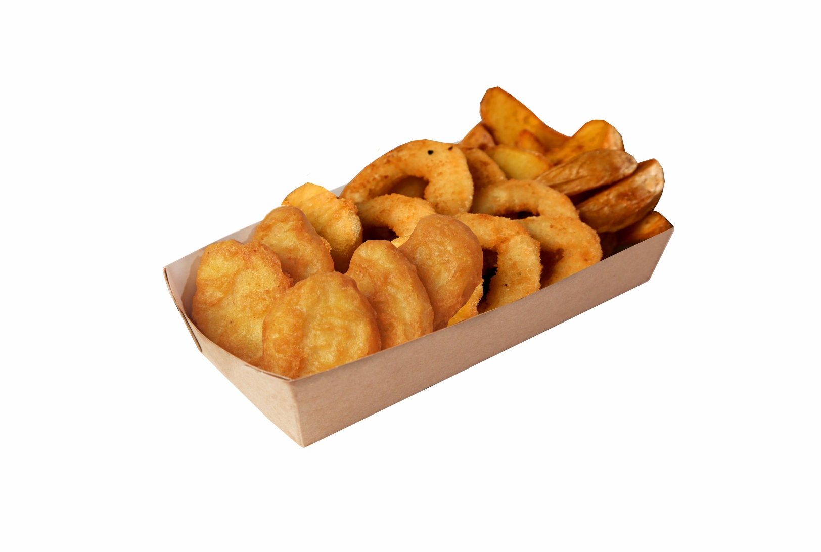 Бокс закусок с луковыми кольцами