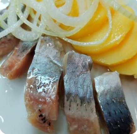 Селедка с картошкой