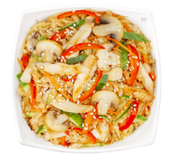 Wok с рисом классический