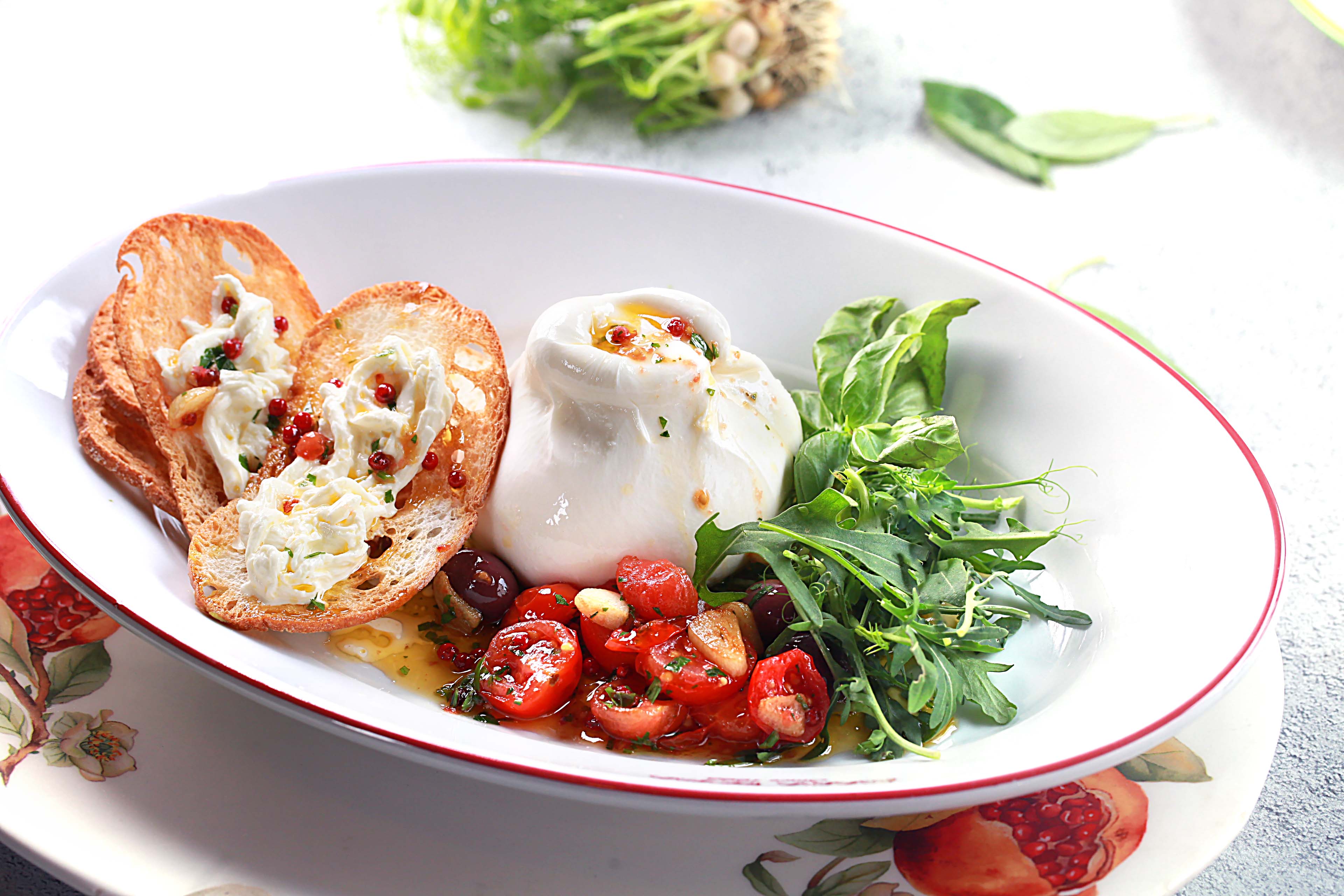 Буррата для двоих