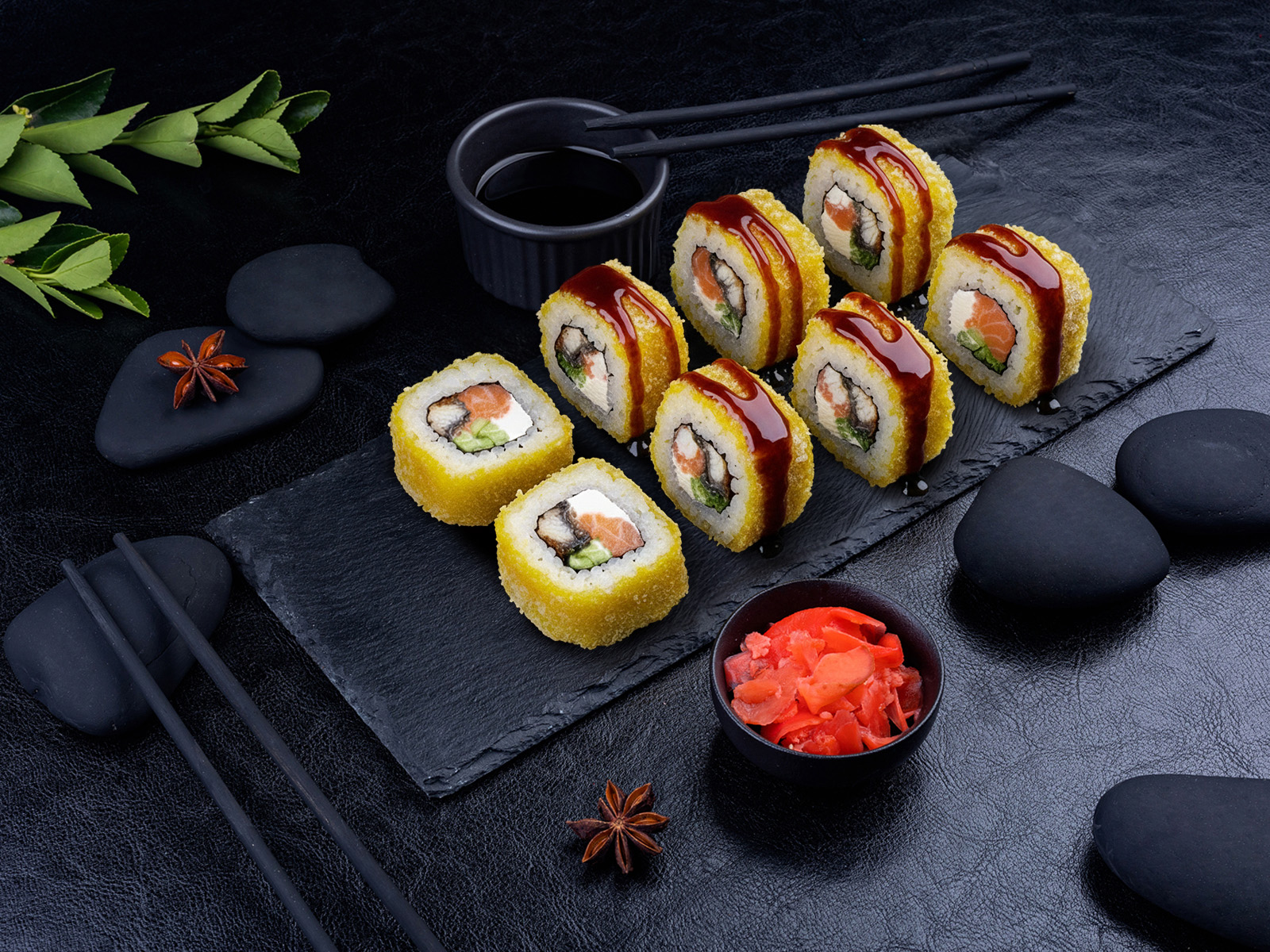 Жареный ролл Премиум