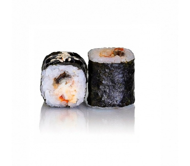 Классический ролл с угрем