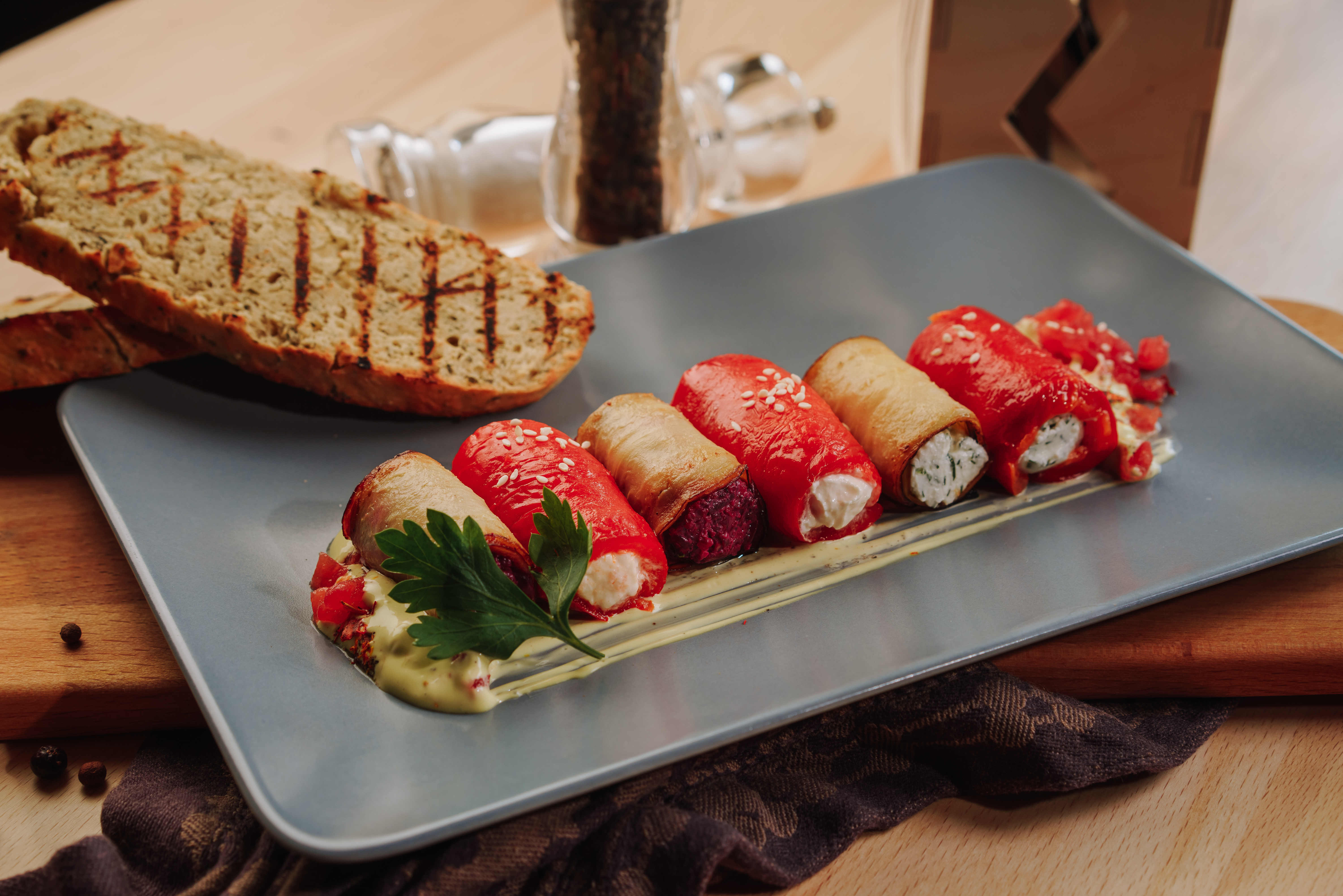 Баклажан & Pepper roll