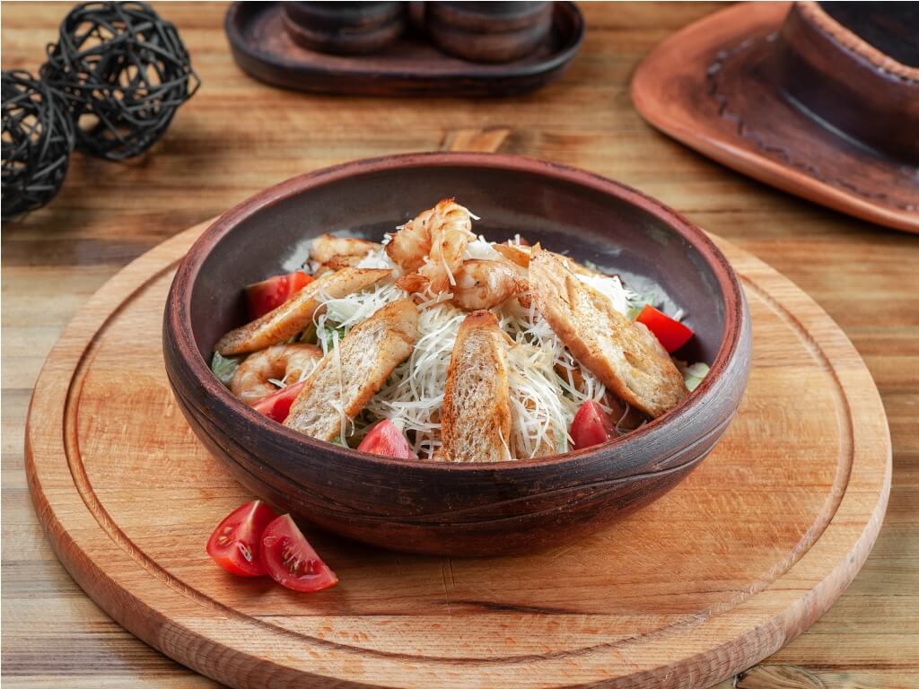 Цезарь с креветками