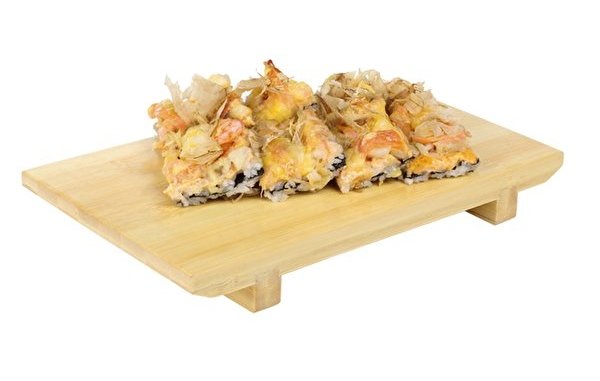 Запеченная пицца с морепродуктами