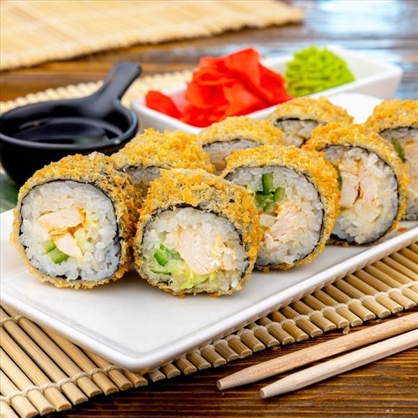Горячий ролл Цезарь(подарок)