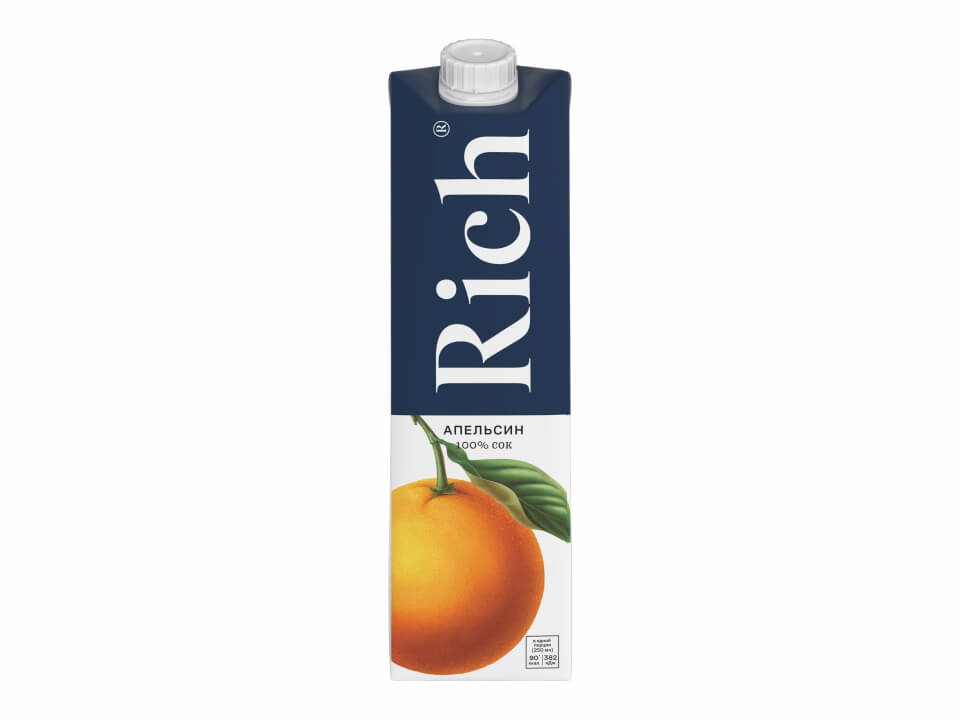 Сок апельсиновый Rich 1л