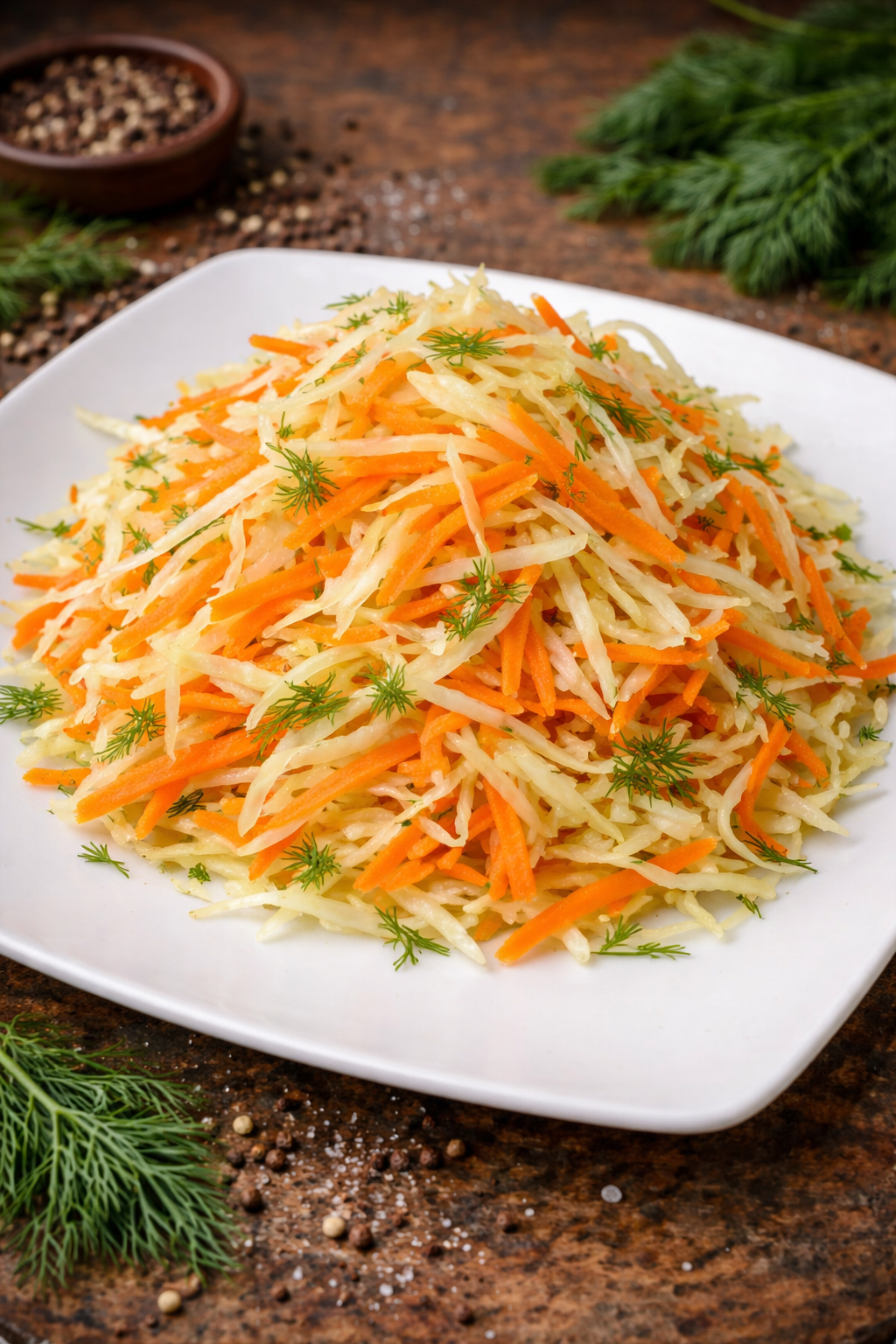 Салат с капустой