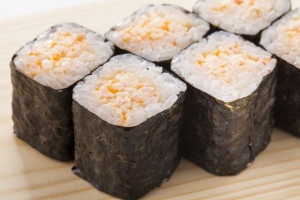 Мини ролл с крабом