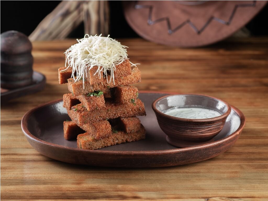 Просто гренки