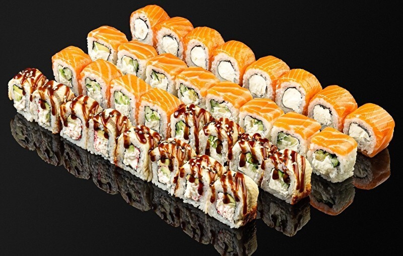 Salmon & Eel(угорь ft лосоь)