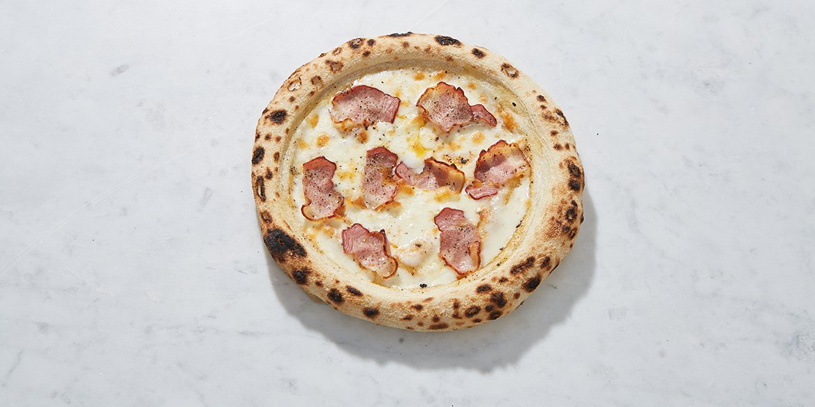 Неаполитанская пицца Карбонара 24 см