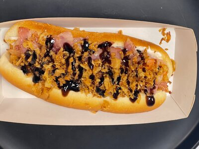 Хот-дог по-королевски