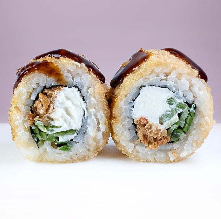 Горячий лосось терияки