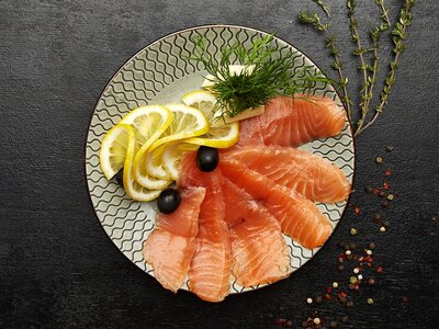 Семга слабой соли собственного посола