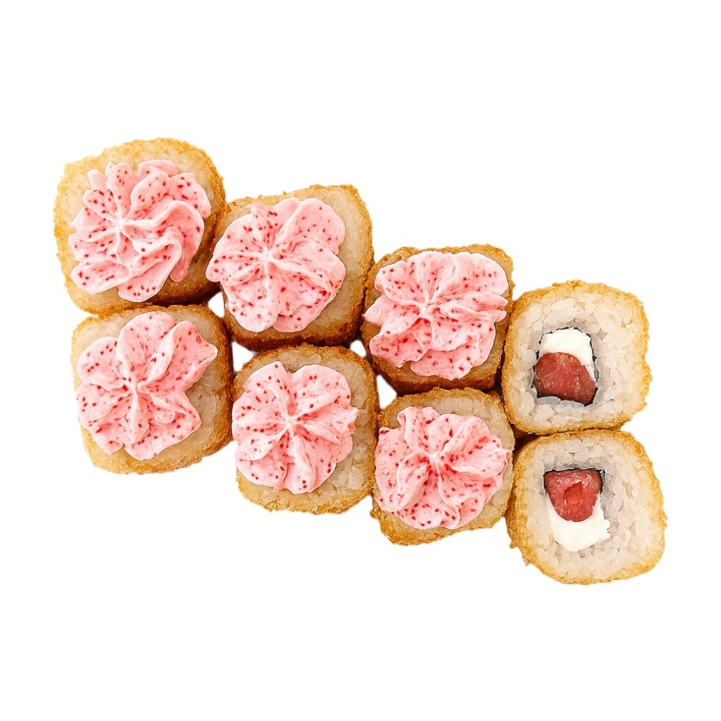 Лава сяке темпура