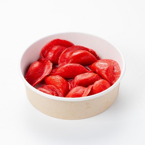 Вареники с малиной и творогом M