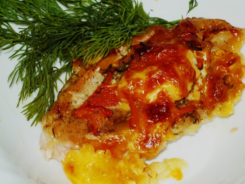 СВИНИНА ЗАПЕЧЕНАЯ С ОВОЩАМИ
