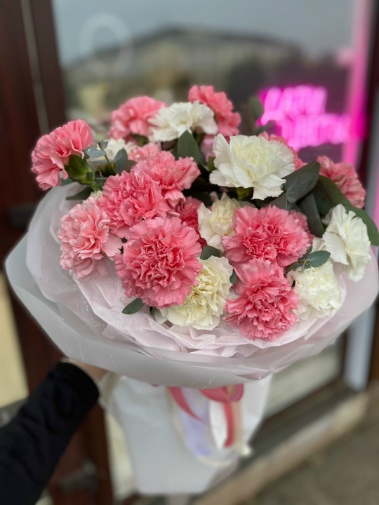 Букет из 25 диантусов