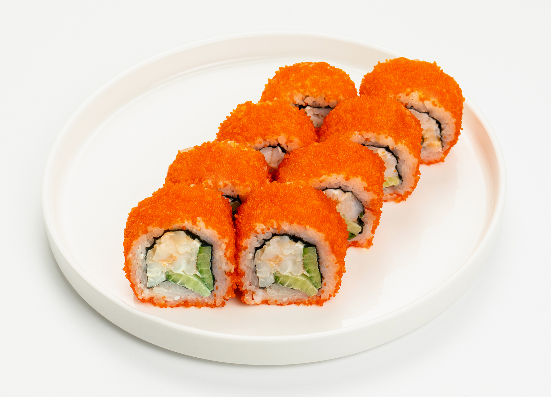 Мегаролл Калифорния с креветкой