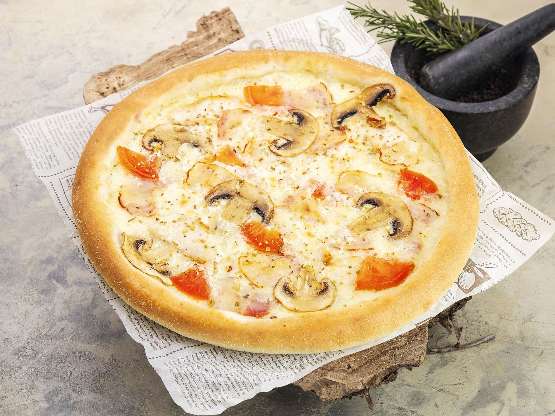 Пицца Карбонара 40 см