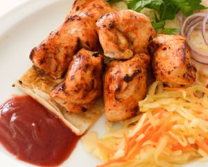 Шашлык из куриных грудок