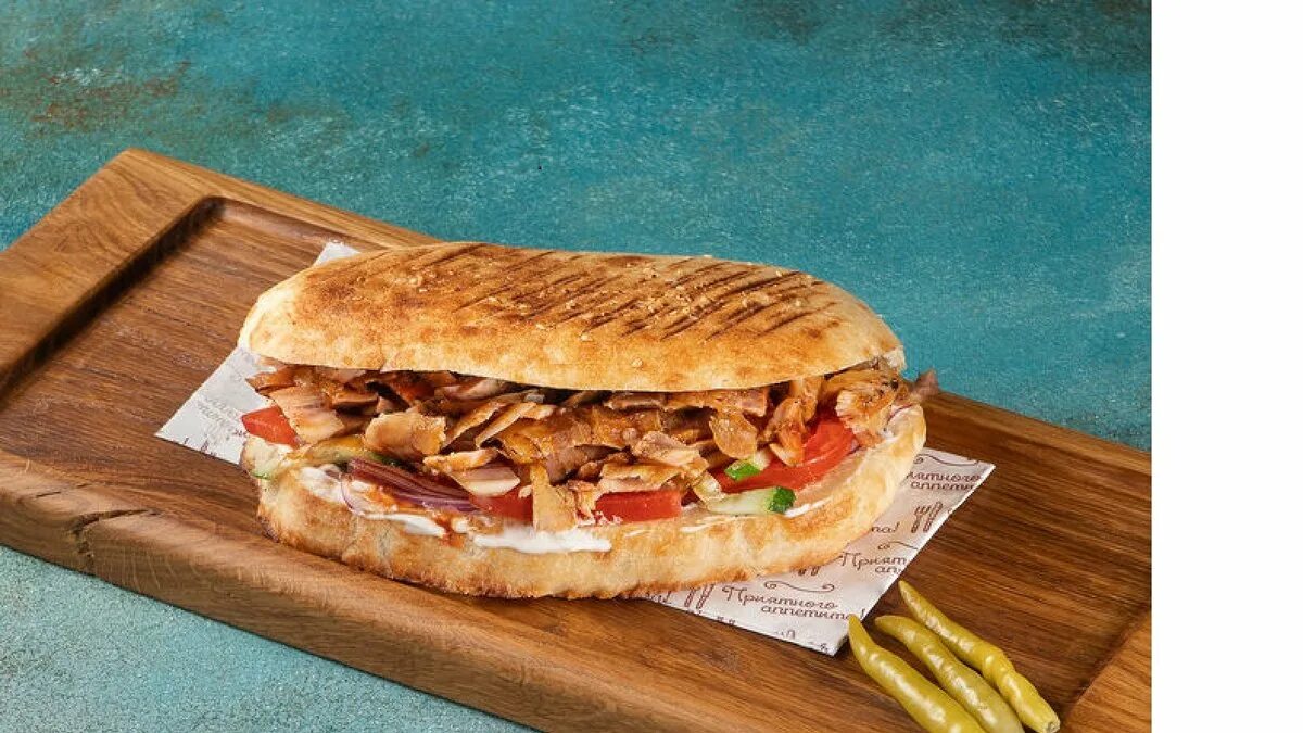 Донер с курицей 350 г