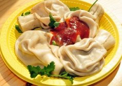 Хинкали с курицей