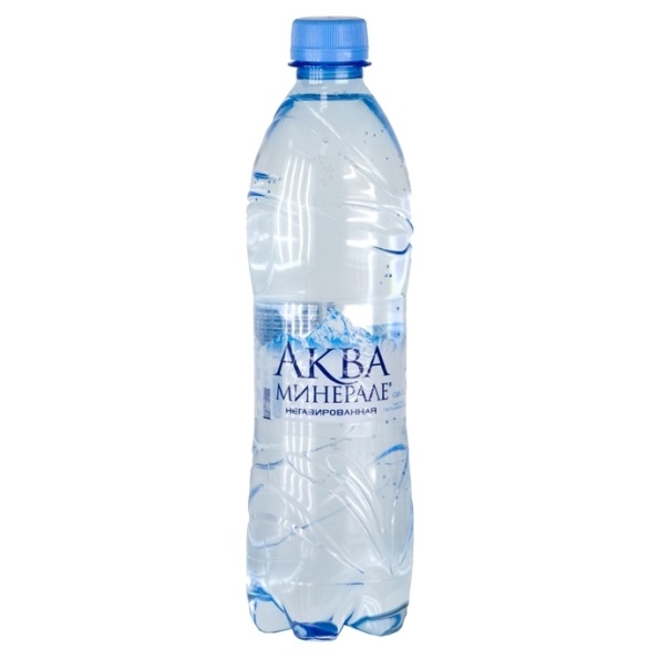 Вода Aqua Minerale газ. 0,6 л.