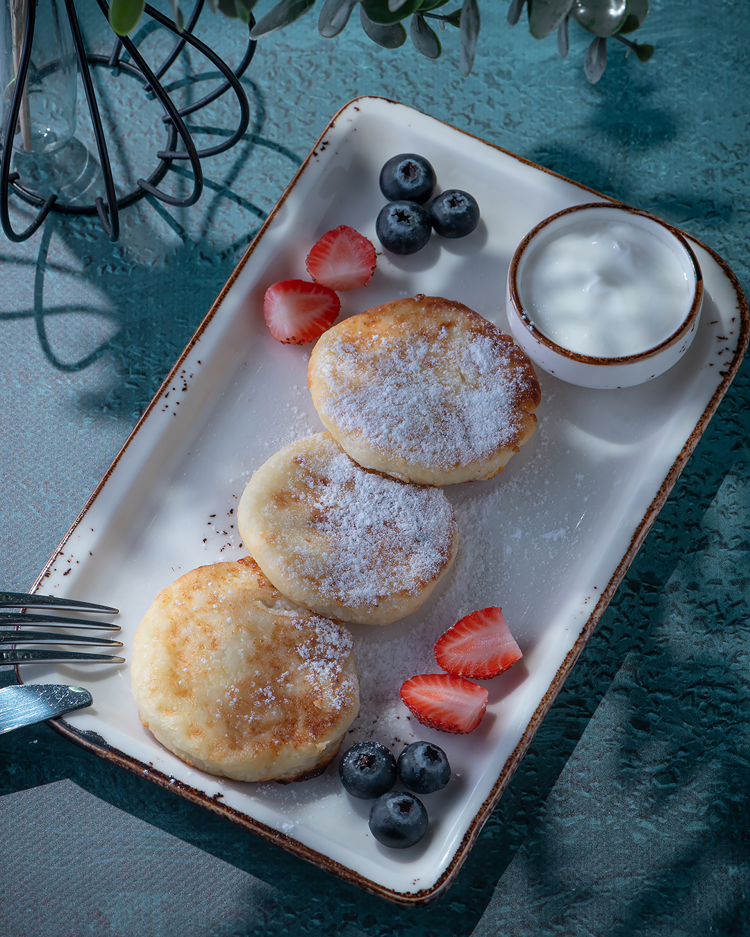 Сырники с топпингом на выбор
