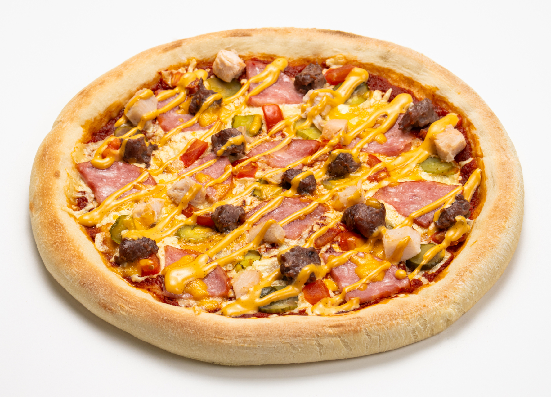 Пицца Чизбургер классическая