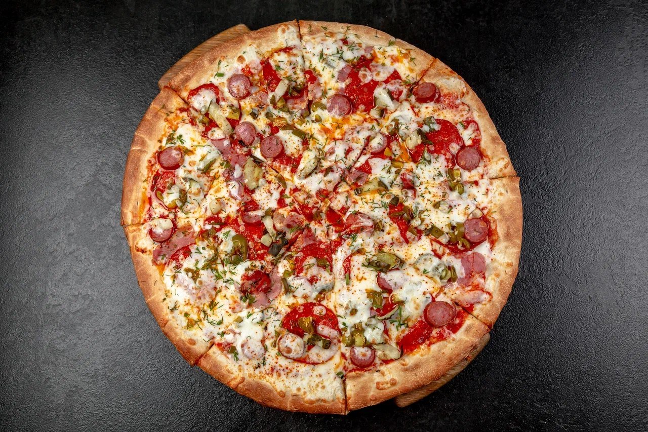 Пицца Калабрия 30 см