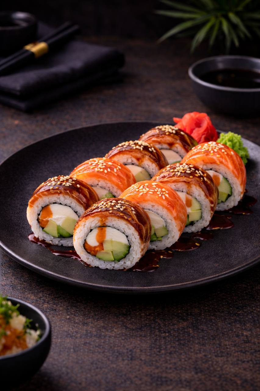 Ассорти из Сливочных роллов.